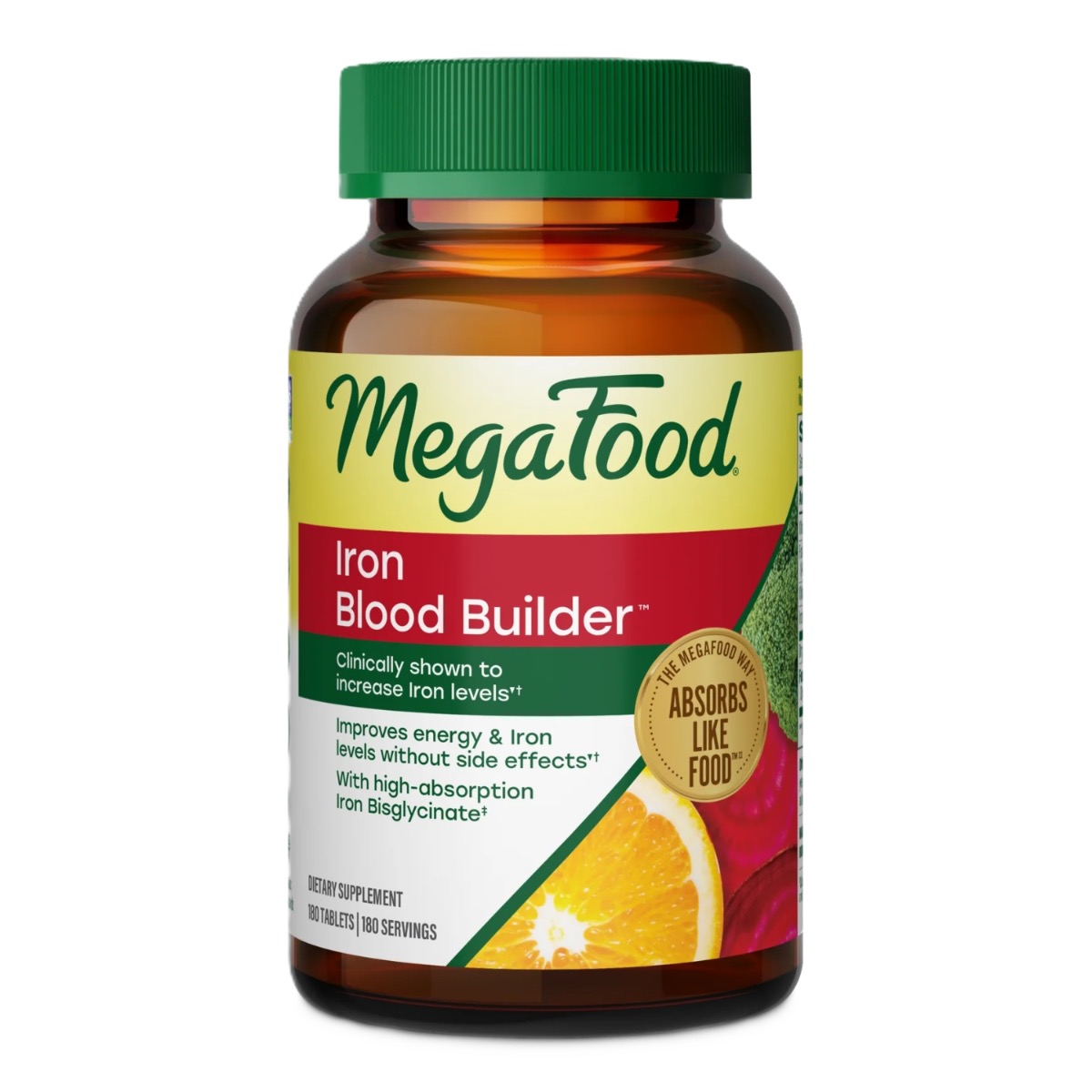 MegaFood Blood Builder - Ijzersupplement 180 tabletten