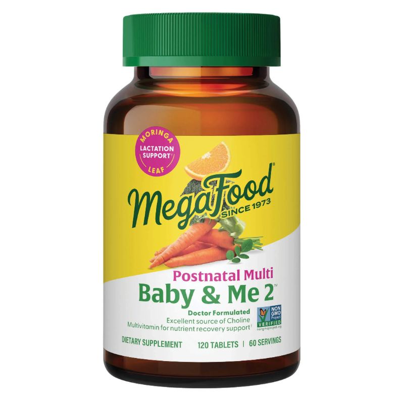 MegaFood Baby & Me 2 Postnatal Multi 120 tabletten