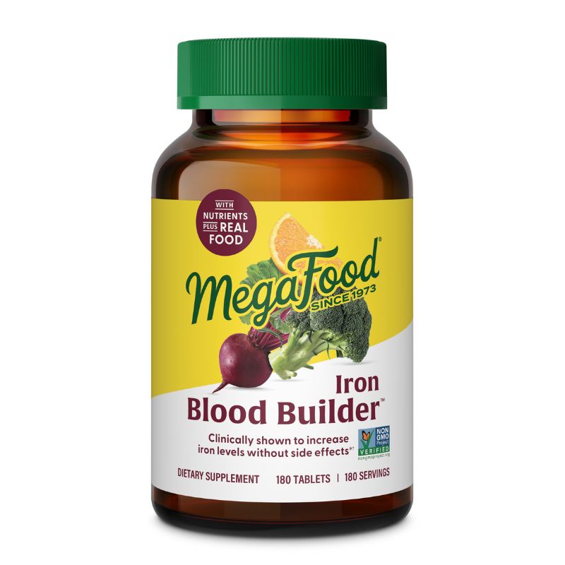 MegaFood Blood Builder - Ijzersupplement 180 tabletten
