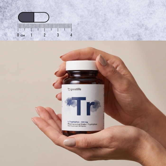 L-Tryptofaan – 400 mg (Tryptofaan)