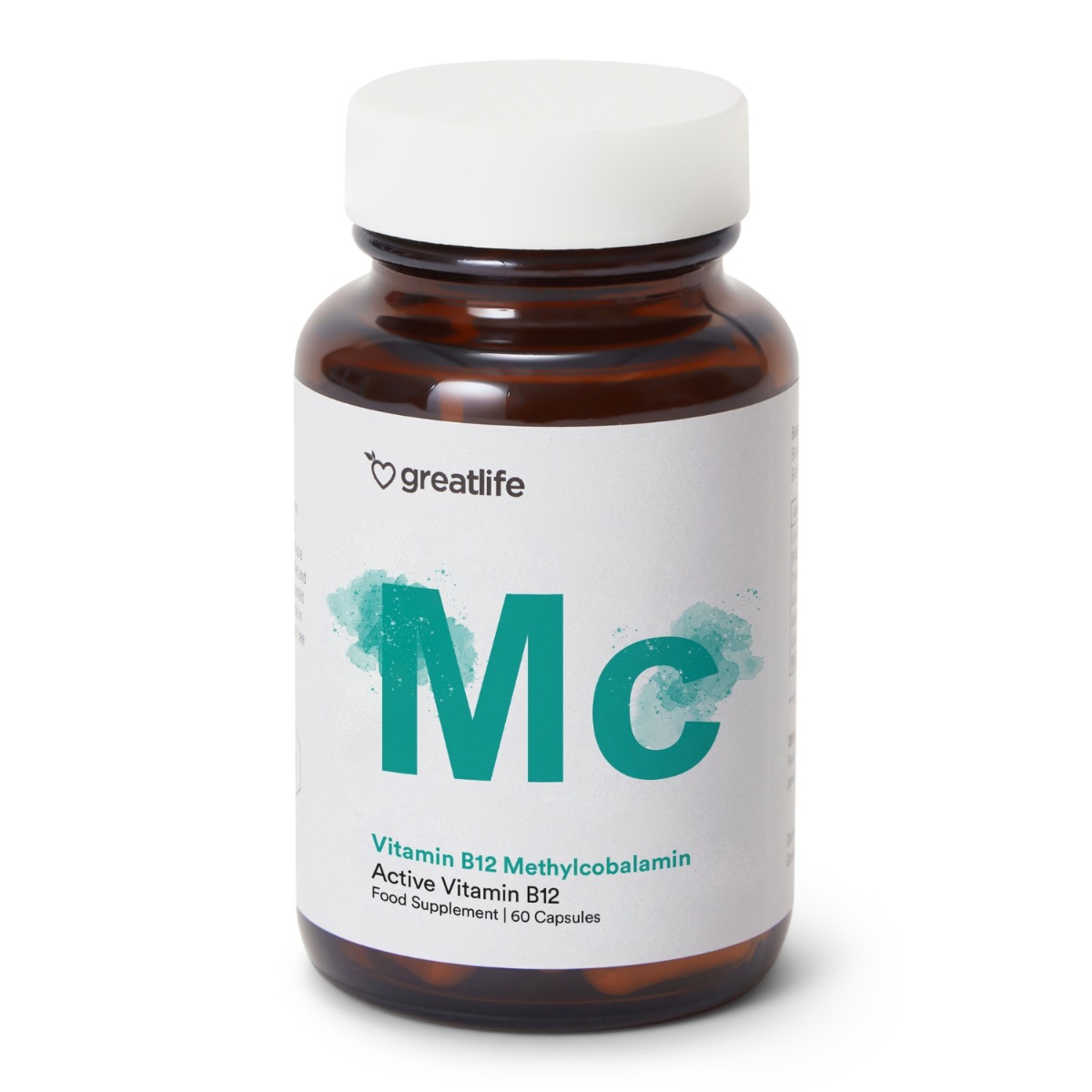Greatlife Vitamin B12 Methylcobalamine 60 capsules