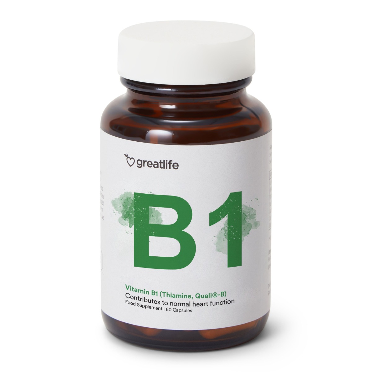Greatlife Vitamine B1 (Thiamine, Quali®-B) 60 capsules