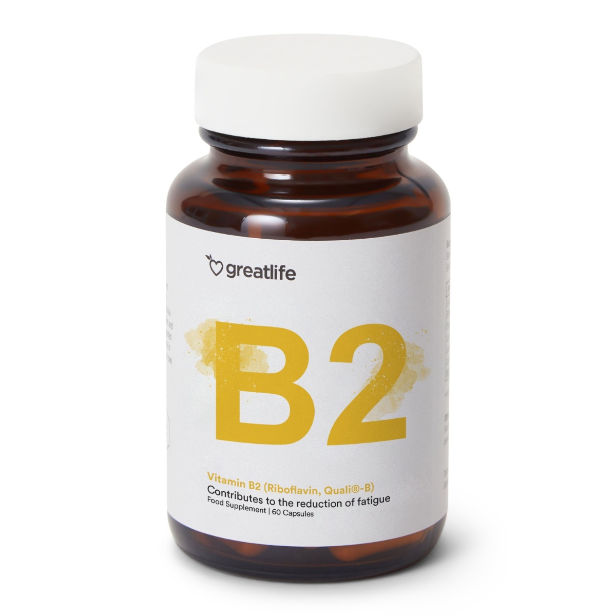 Greatlife Vitamine B2 (Riboflavine, Quali®-B) 60 capsules