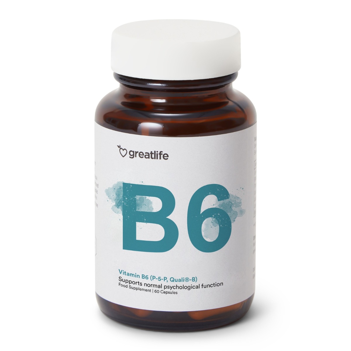 Greatlife Vitamine B6 (P-5-P, Quali®-B) 60 capsules