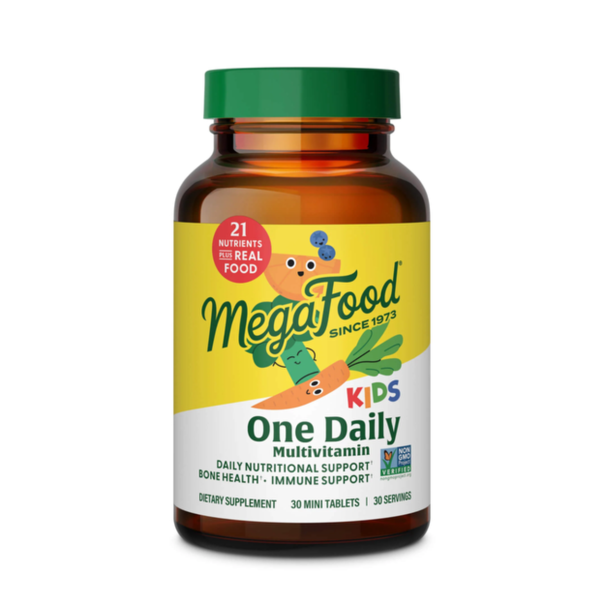MegaFood Kids One Daily Multivitamine voor kinderen 30 tabletten