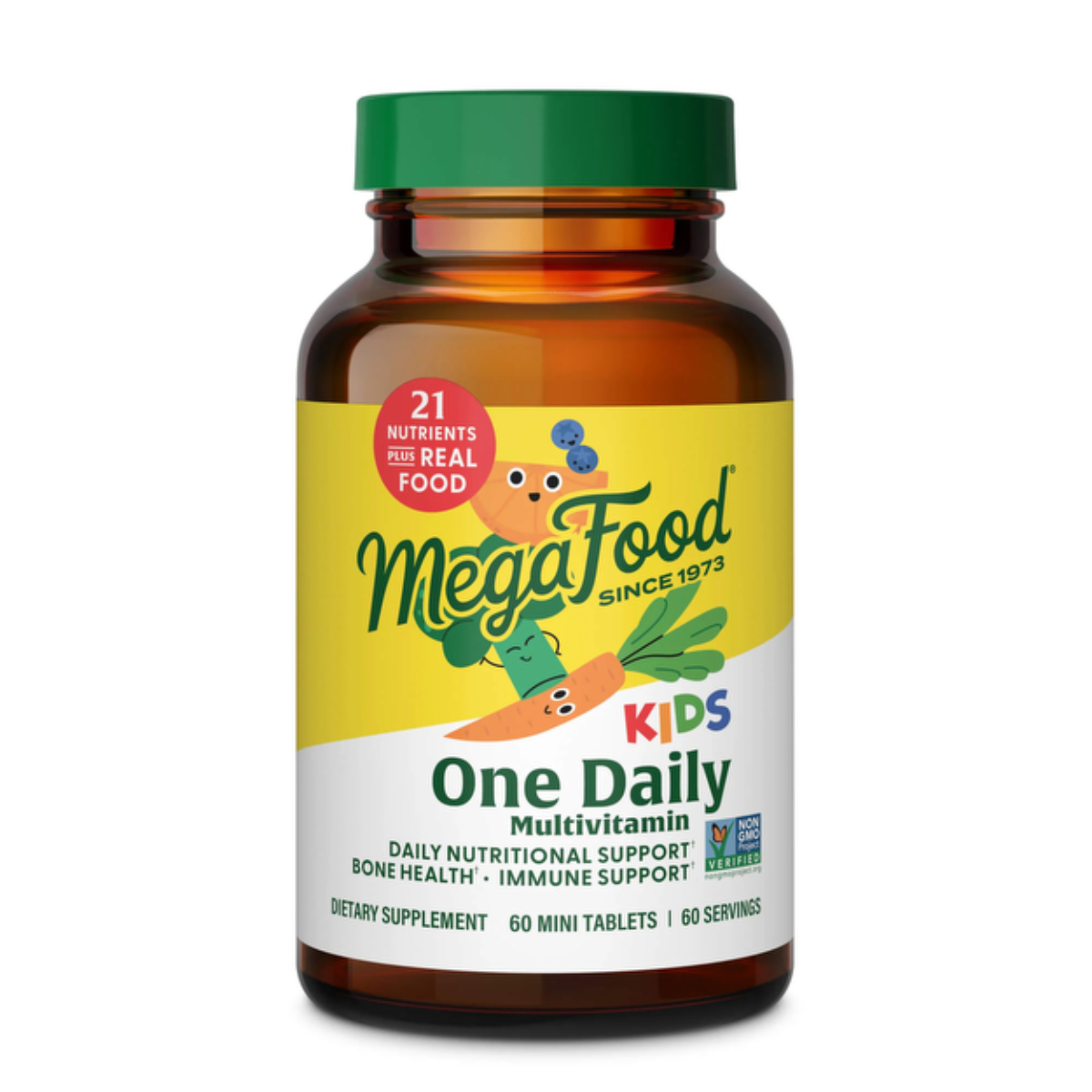 MegaFood Kids One Daily Multivitamine voor kinderen 60 tabletten