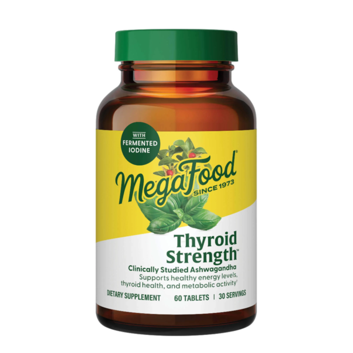 MegaFood Thyroid Strength voor de schildklier 60 tabletten