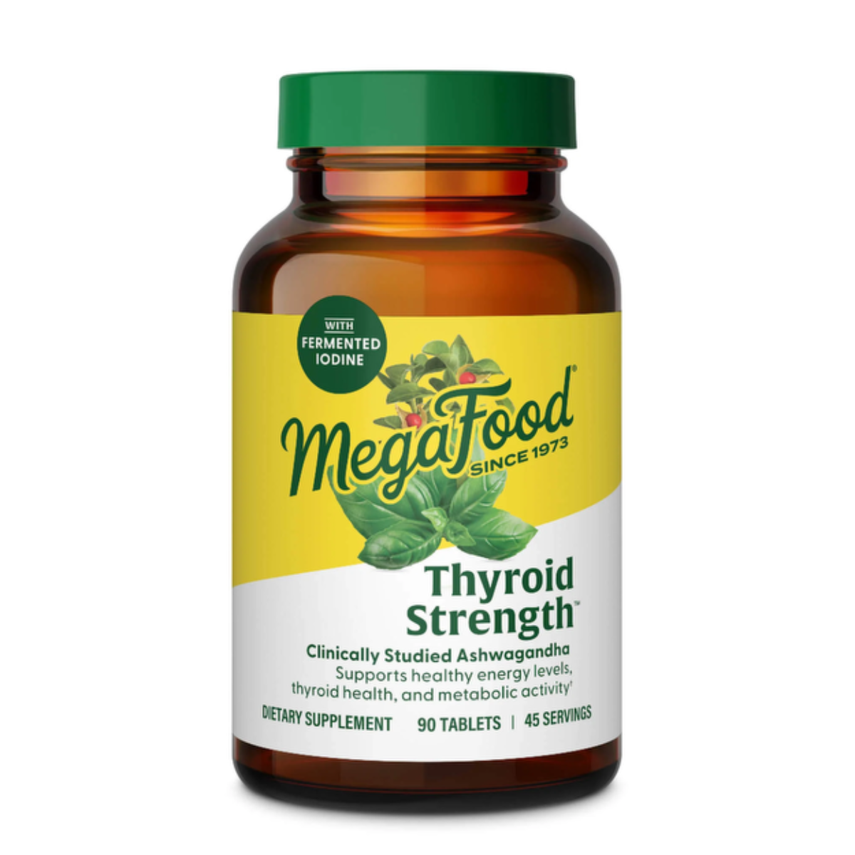 MegaFood Thyroid Strength voor de schildklier 90 tabletten aanbieding