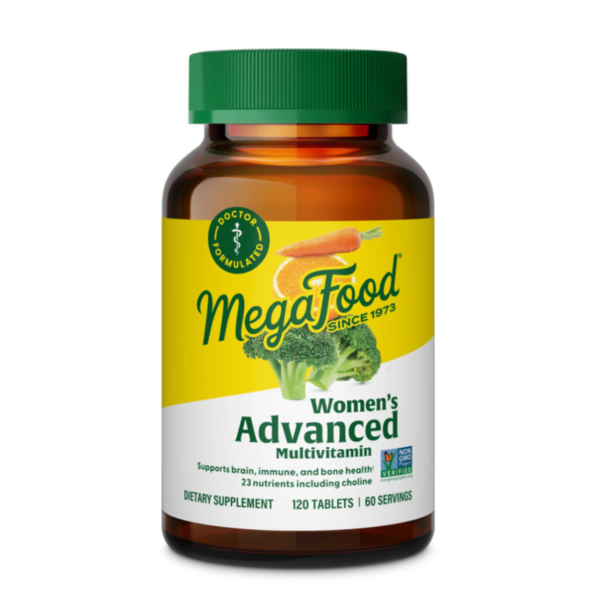 MegaFood Women's Advanced Multivitamine voor vrouwen 120 tabletten
