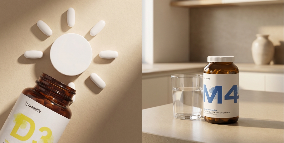 Magnesium en vitamine D: daarom heeft het lichaam beide nodig Magnesium en vitamine D: daarom heeft het lichaam beide nodig
