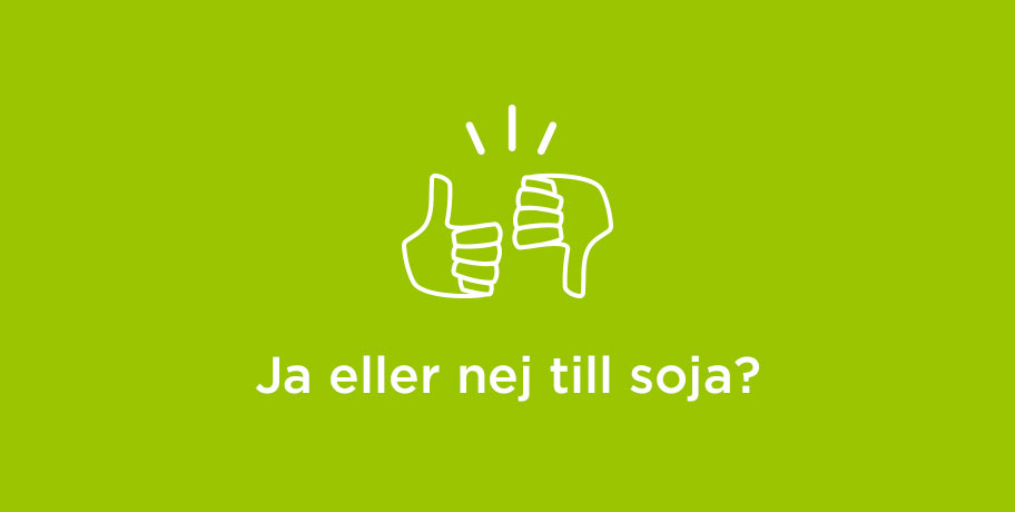 Ja of nee tegen soja?